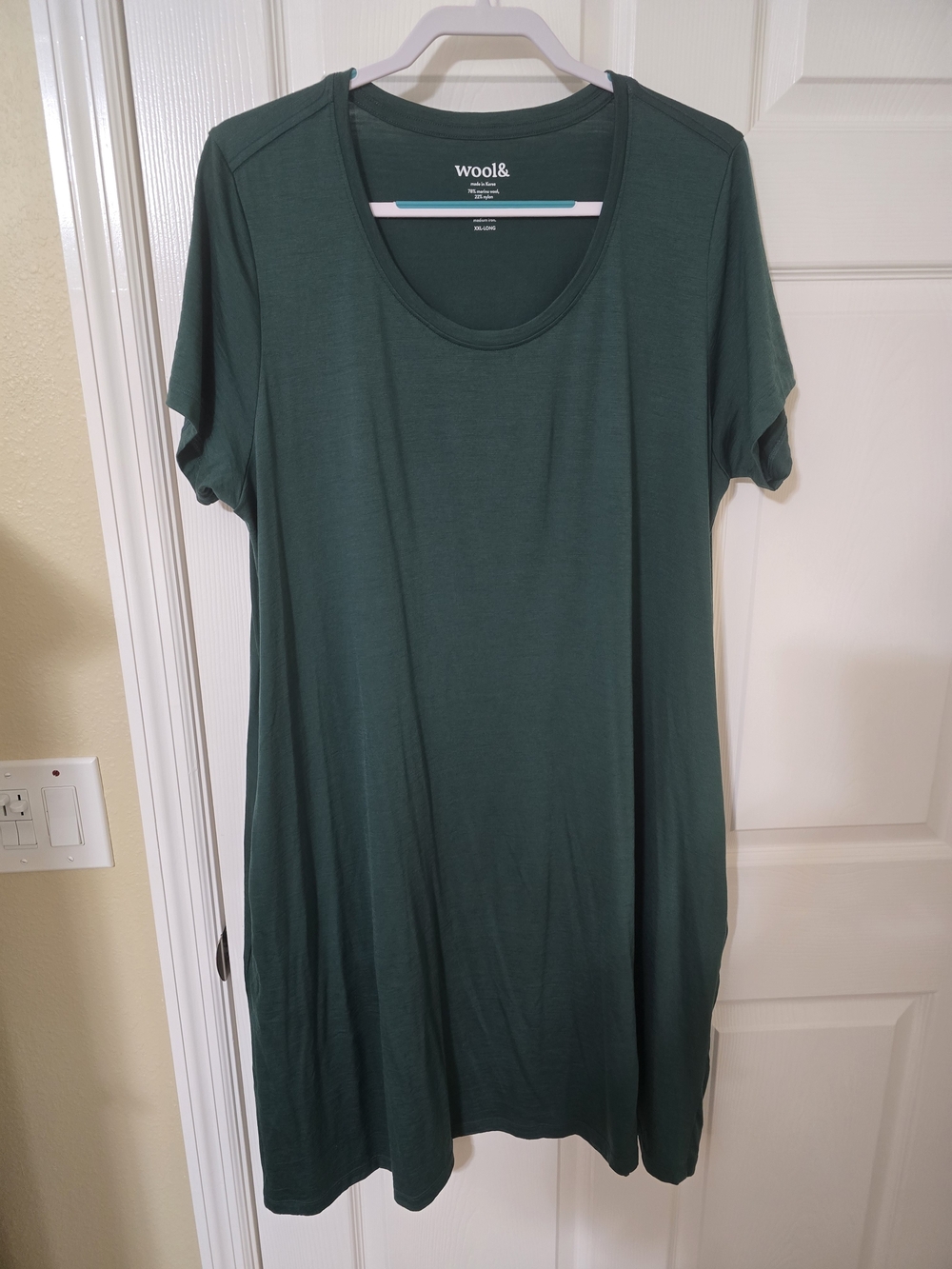 wool& Maggie Swing Dress XXL Merino Wool Great For Travel